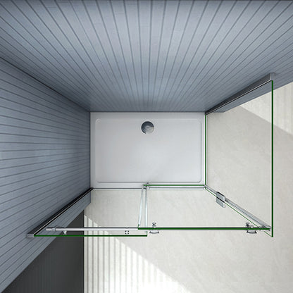 Duschkabine Schiebetür Glas