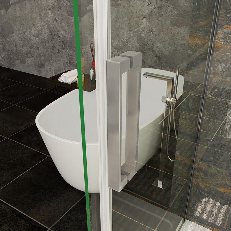 Duschkabine Falttür Drehfalttür Glas