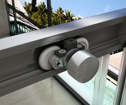 Duschkabine Falttür Drehfalttür Glas