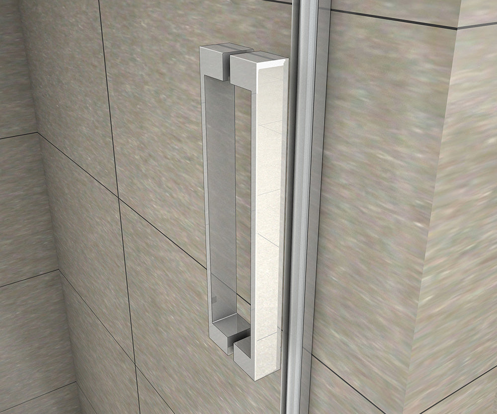 Duschkabine Falttür Drehfalttür Glas