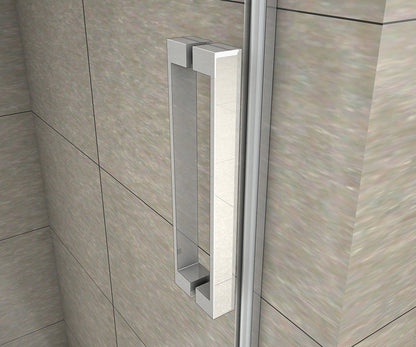 Duschkabine Falttür Drehfalttür Glas