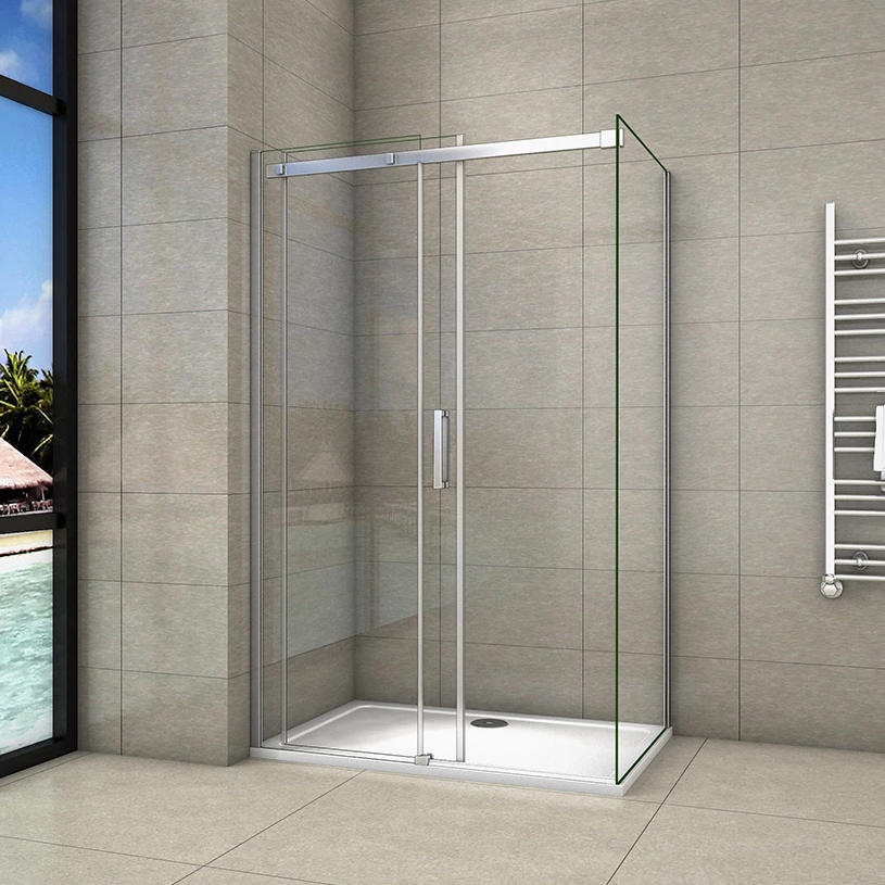 Duschkabine Falttür Drehfalttür Glas