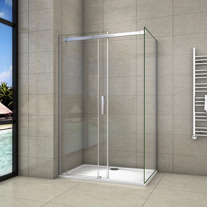Duschkabine Falttür Drehfalttür Glas