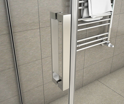 Duschkabine Falttür Drehfalttür Glas