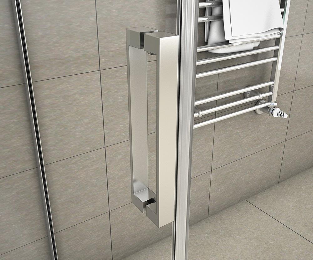 Duschkabine Falttür Drehfalttür Glas