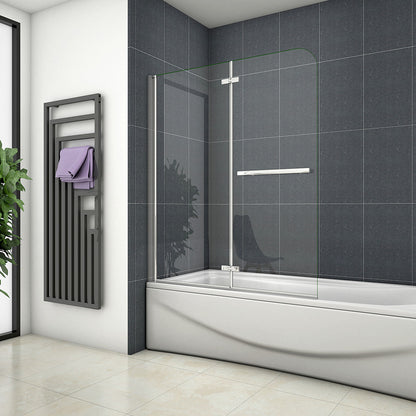 Duschabtrennung Badewannenaufsatz Glas