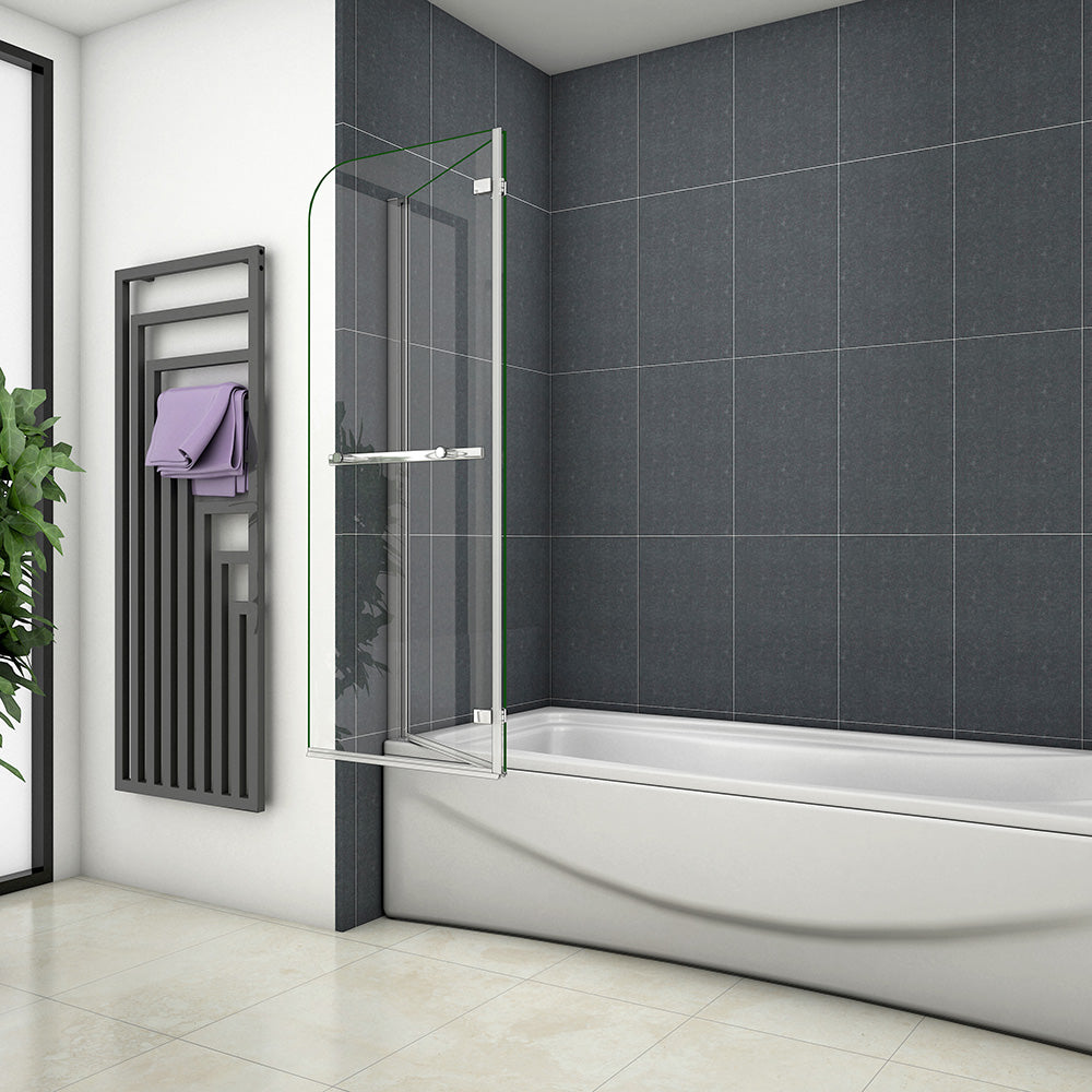 Duschabtrennung Badewannenaufsatz Glas