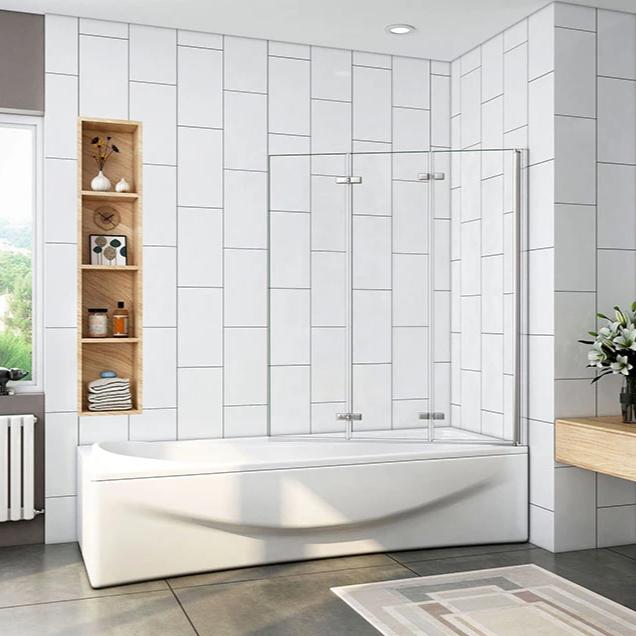 Duschkabine Falttür Drehfalttür Glas