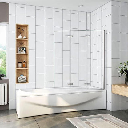 Duschkabine Falttür Drehfalttür Glas