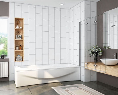 Duschkabine Falttür Drehfalttür Glas