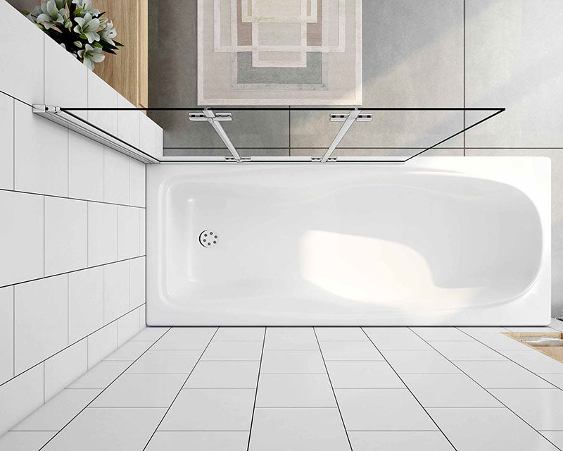 Duschkabine Falttür Drehfalttür Glas