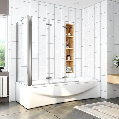 Duschkabine Falttür Drehfalttür Glas