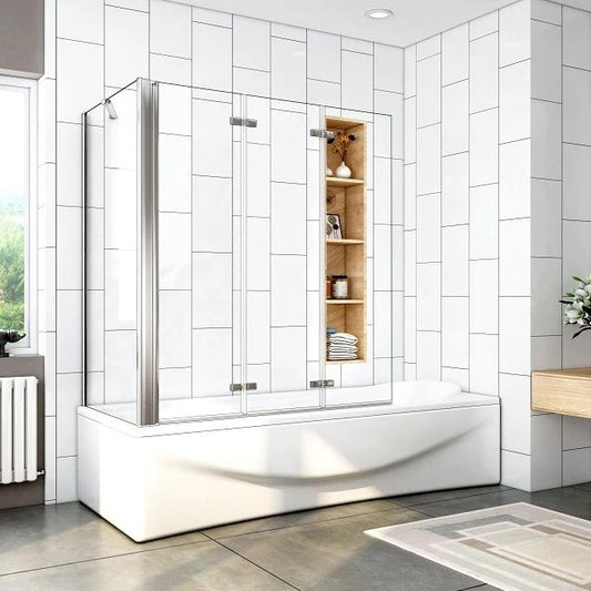 Duschkabine Falttür Drehfalttür Glas