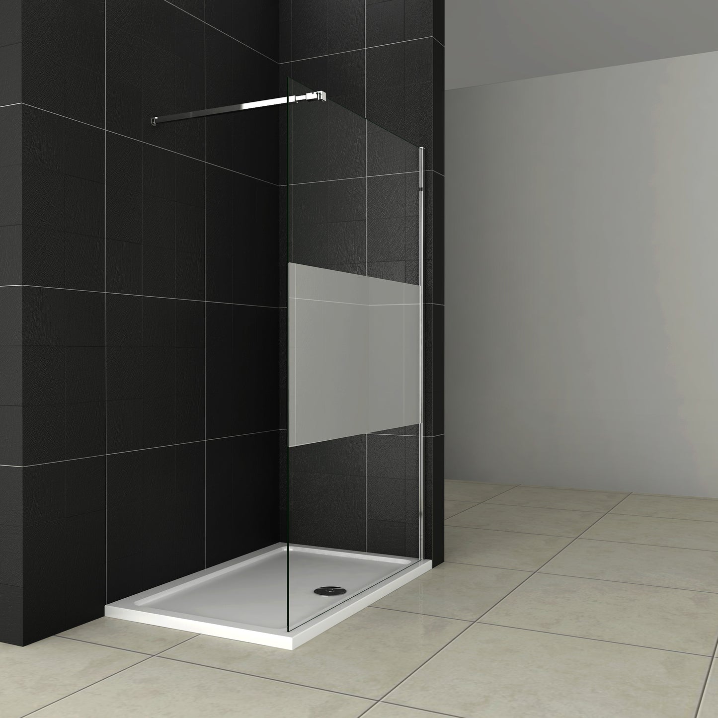 Duschkabine Falttür Drehfalttür Glas