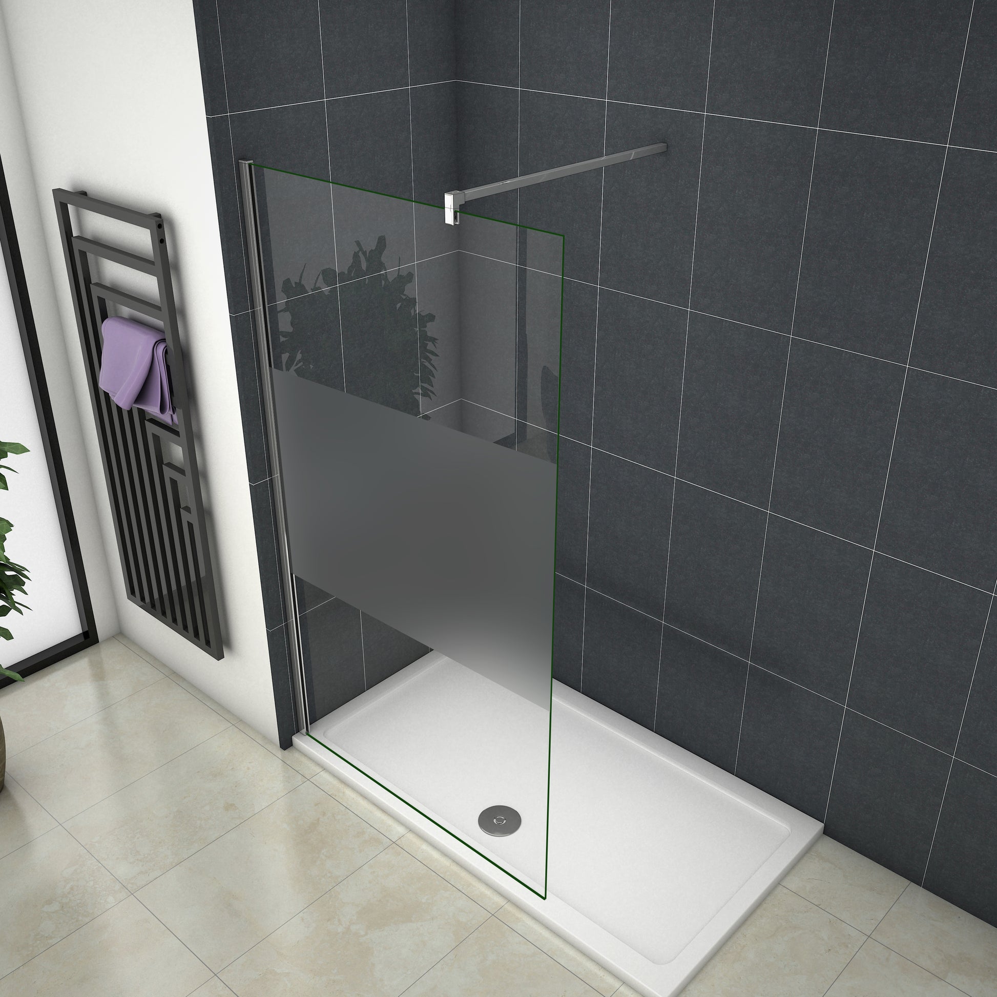 Duschkabine Falttür Drehfalttür Glas