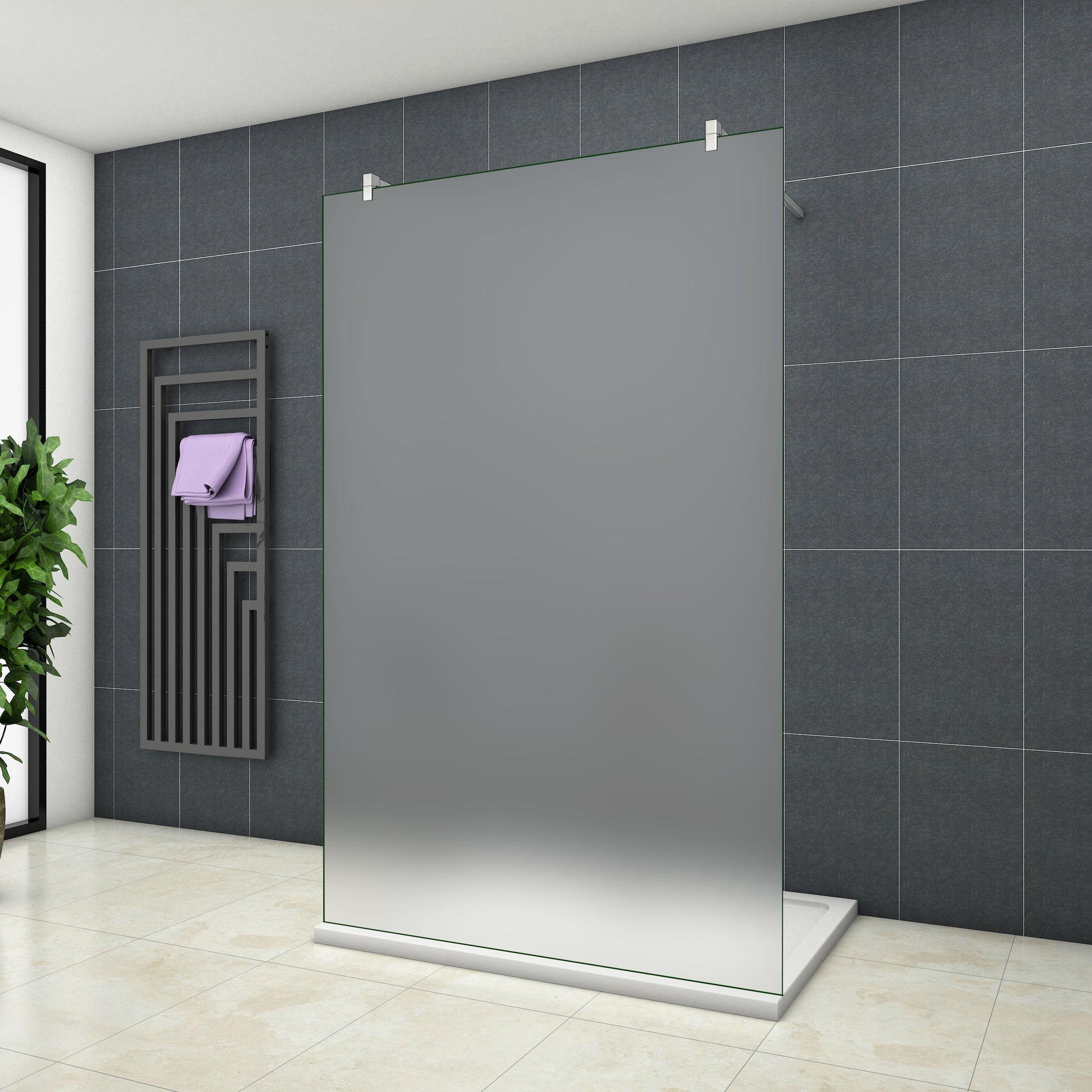 Duschkabine Falttür Drehfalttür Glas