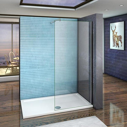 Duschkabine Duschwand Walk in dusche Glas Höhe: 200cm