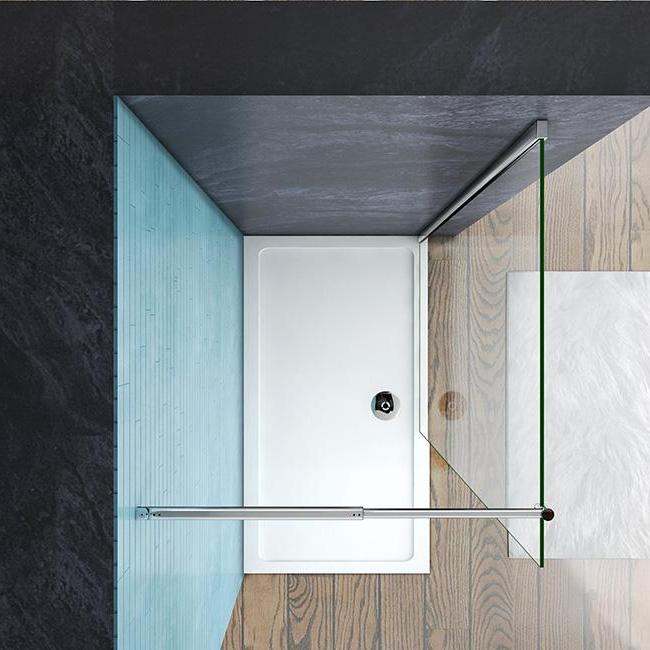 Duschkabine Falttür Drehfalttür Glas