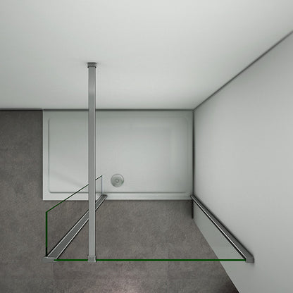 Duschkabine Falttür Drehfalttür Glas