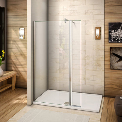 Duschkabine Falttür Drehfalttür Glas