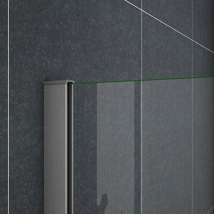 Duschkabine Falttür Drehfalttür Glas