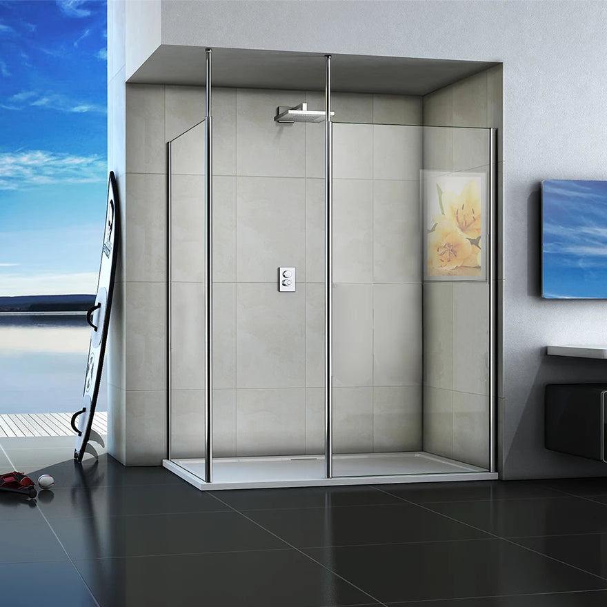 Duschkabine Falttür Drehfalttür Glas