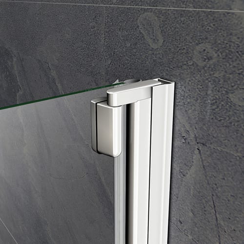 Duschkabine Falttür Drehfalttür Glas