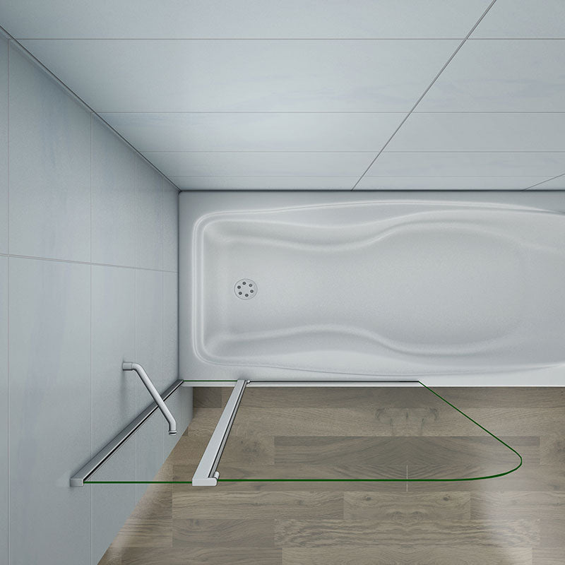 Duschkabine Falttür Drehfalttür Glas