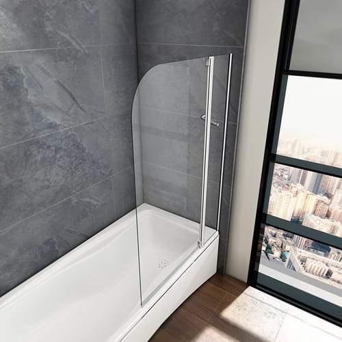 Duschkabine Falttür Drehfalttür Glas