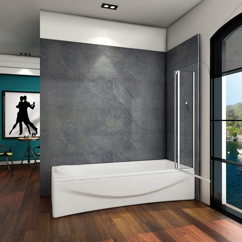 Duschkabine Falttür Drehfalttür Glas