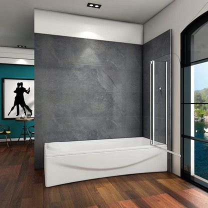 Duschkabine Falttür Drehfalttür Glas