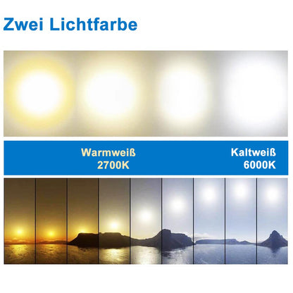 LED Badspiegel 80 bis 160 cm 2 Lichtfarbe 2700k/6000K Wandspiegel mit Bluetooth, Uhr, Touch, Beschlagfrei,3-Fach Vergrößerung Schminkspiegel IP44 Kalt/Warmweiß energiesparend