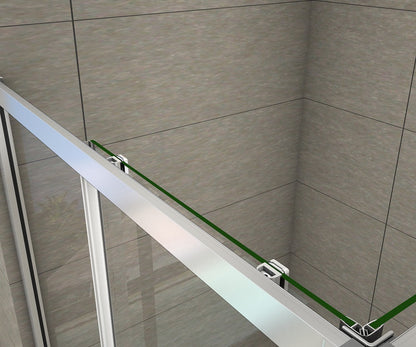 Duschkabine Falttür Drehfalttür Glas