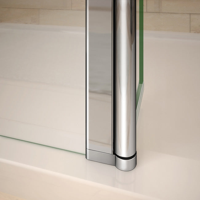 Duschkabine Falttür Drehfalttür Glas