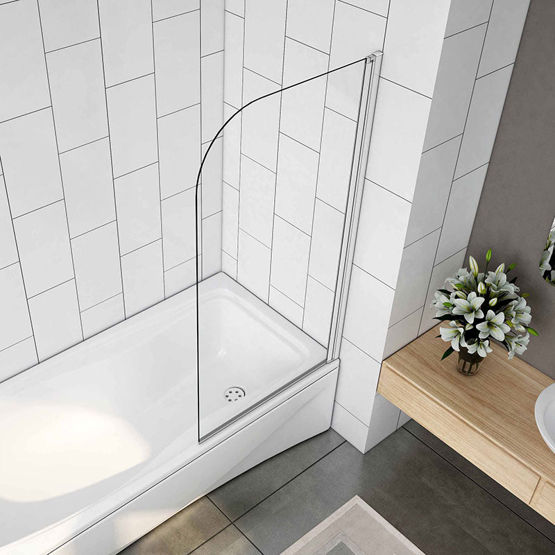 80x140cm Duschabtrennung Badewannenaufsatz Badewannenabtrennung Dusche Duschwand