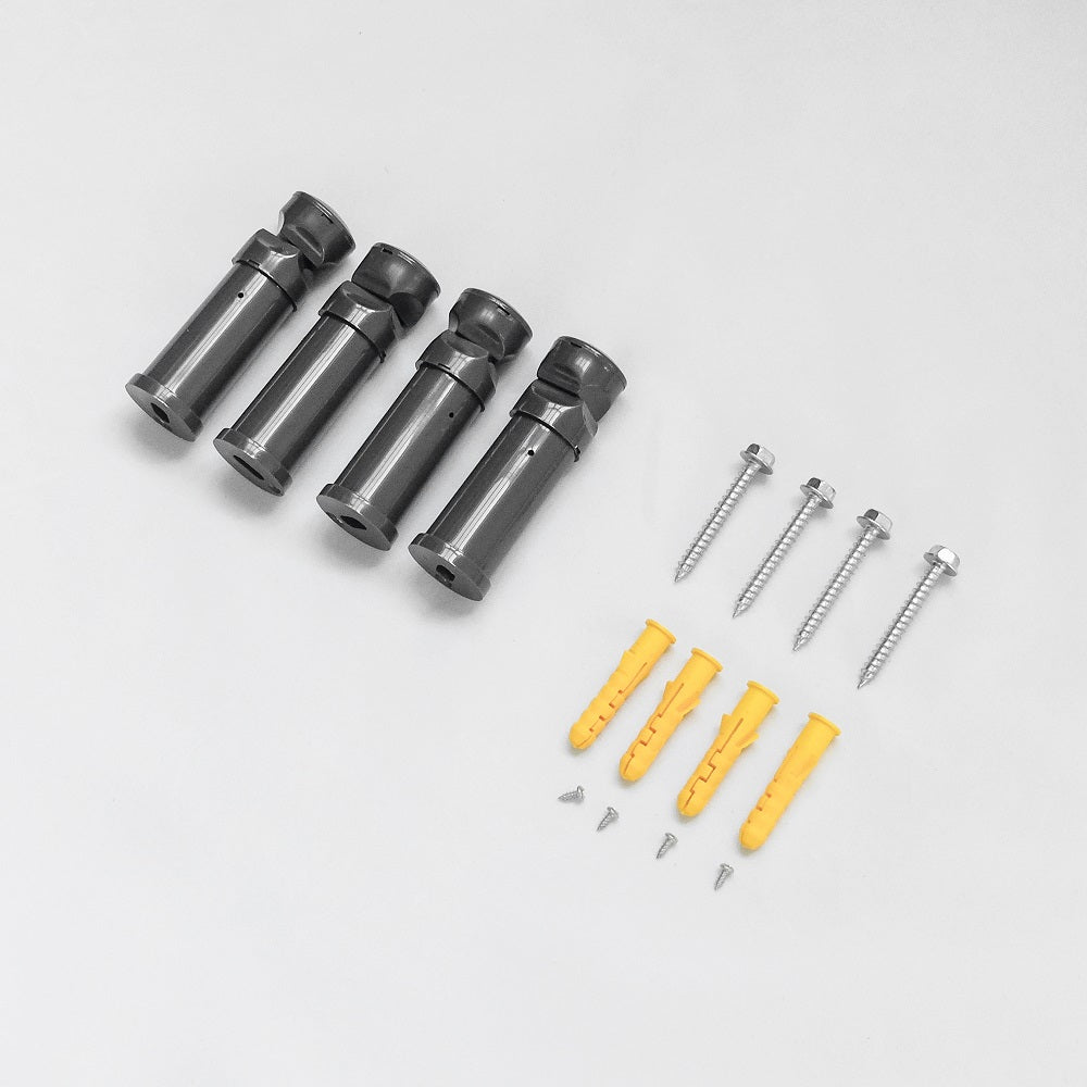 Badheizkörper Mittelanschluss Heizkörper Handtuchtrockner Weiß/Anthrazit Gerade