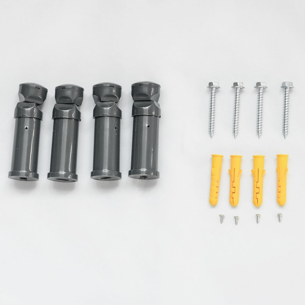 Badheizkörper Seitenanschluss Heizkörper Handtuchtrockner Weiß/Anthrazit Gerade