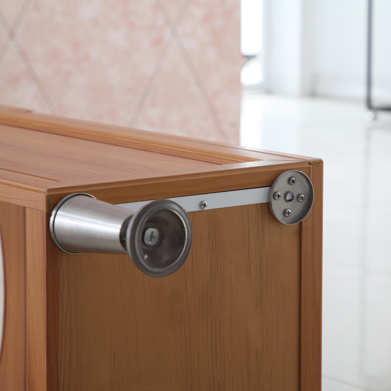 50*70 cm Spiegel mit Ablage Teakholz