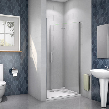 Duschkabine Falttür Drehfalttür Glas