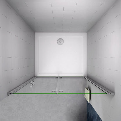 Duschkabine Falttür Drehfalttür Glas