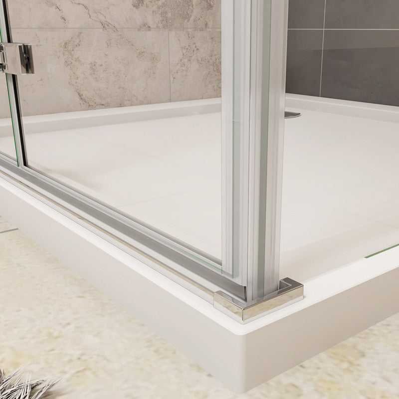 Duschkabine Falttür Drehfalttür Glas