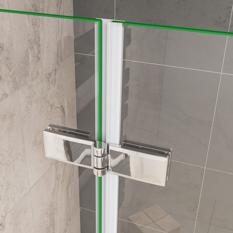 Duschkabine Falttür Drehfalttür Glas