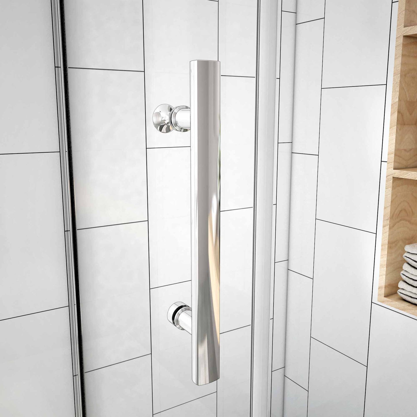 Duschkabine Falttür Drehfalttür Glas