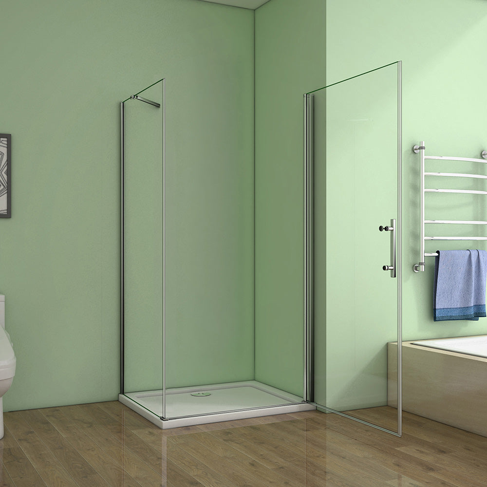 Duschkabine Falttür Drehfalttür Glas