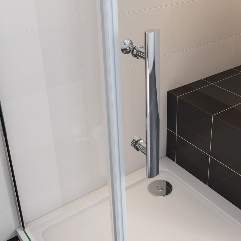 Duschkabine Falttür Drehfalttür Glas