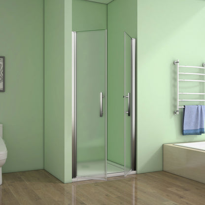 Duschkabine Drehtür Glas Höhe: 195cm