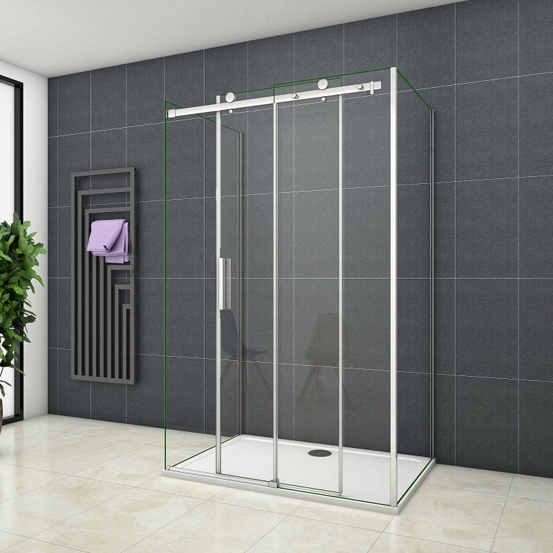 Duschkabine Falttür Drehfalttür Glas