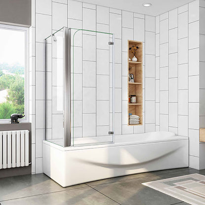 Duschkabine Falttür Drehfalttür Glas