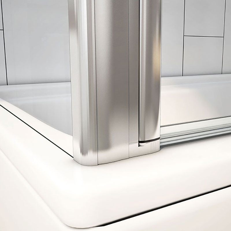 Duschkabine Falttür Drehfalttür Glas