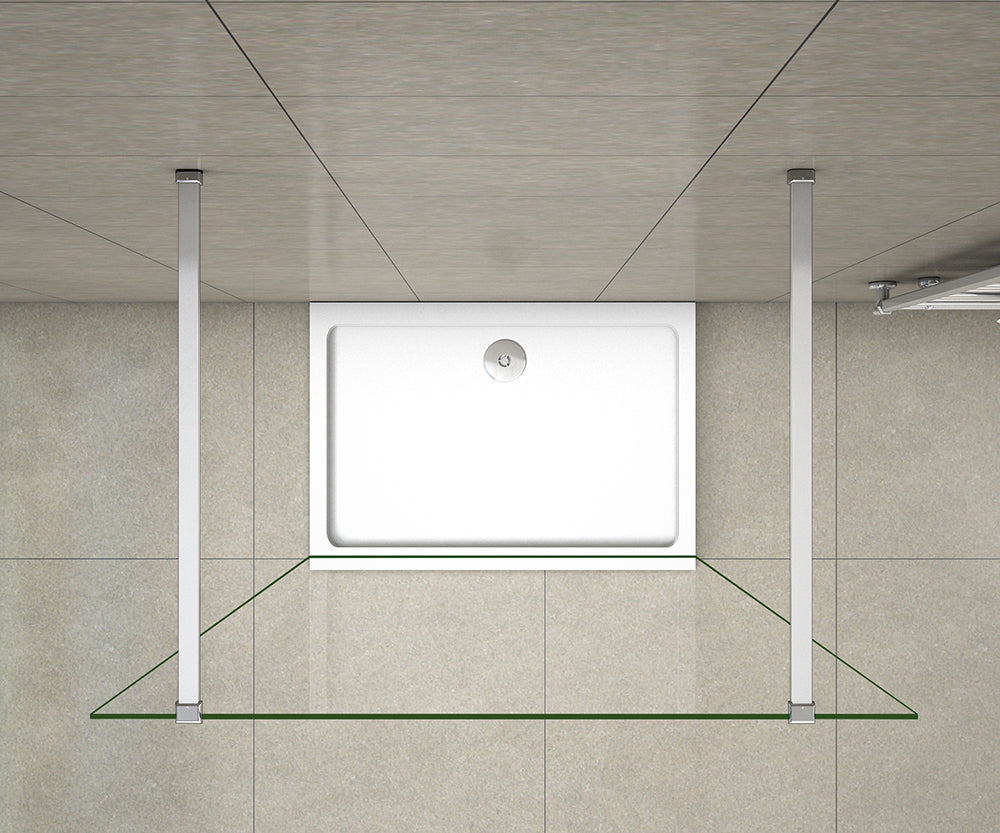 Duschkabine Falttür Drehfalttür Glas